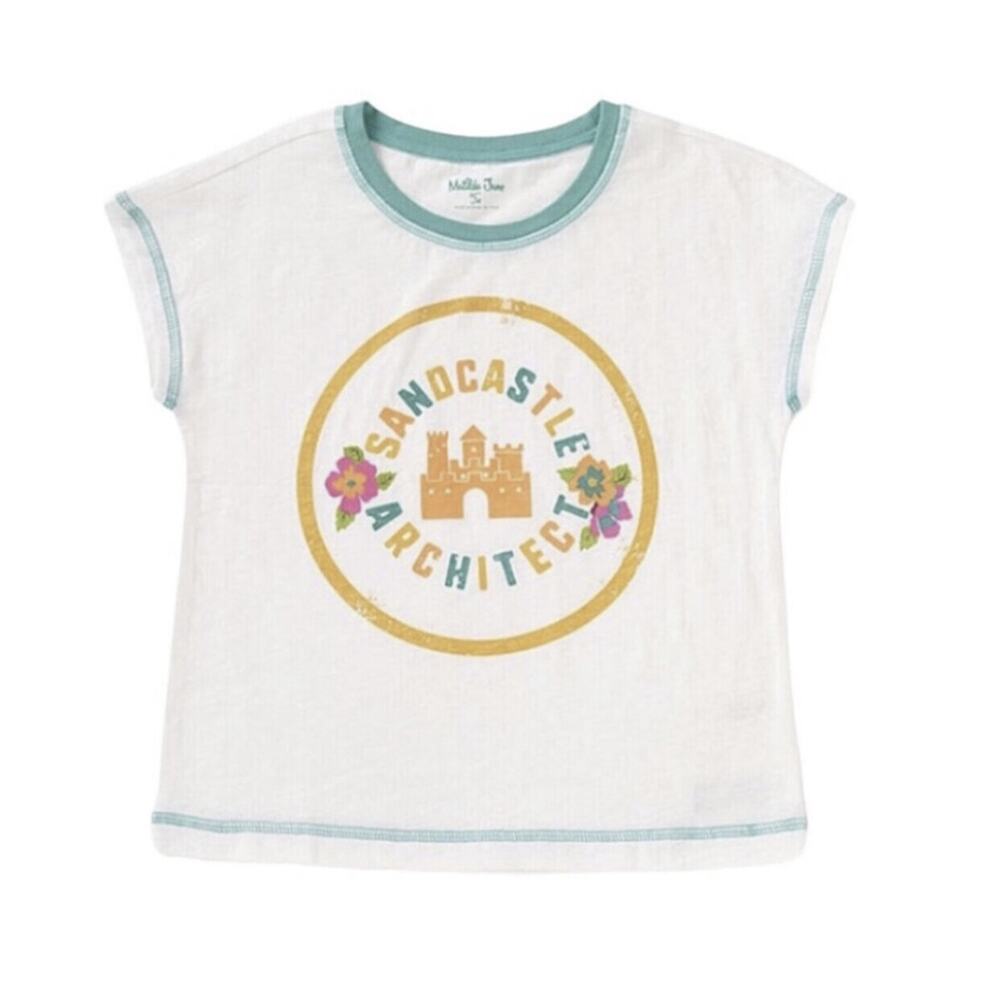 NWT Matilda Jane Sandcastle Architect Tee Size 2